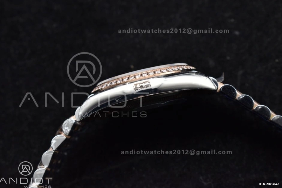 Best Roman 904L DateJust 572 on 36 Bracelet VS RG 126281rbr Edition VSF FreshLook SS Jubilee Dial 1:1 Steel 0226